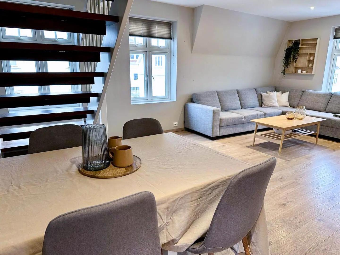 에게순드 Stylish & Bright Penthouse - Office - 5 Star Location! 아파트 외부 사진